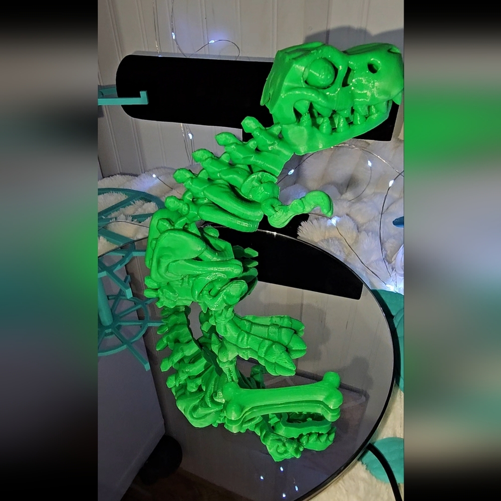 3d printed dino Hand Crafted